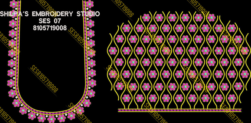 Embroidery Designs 1-100 Series