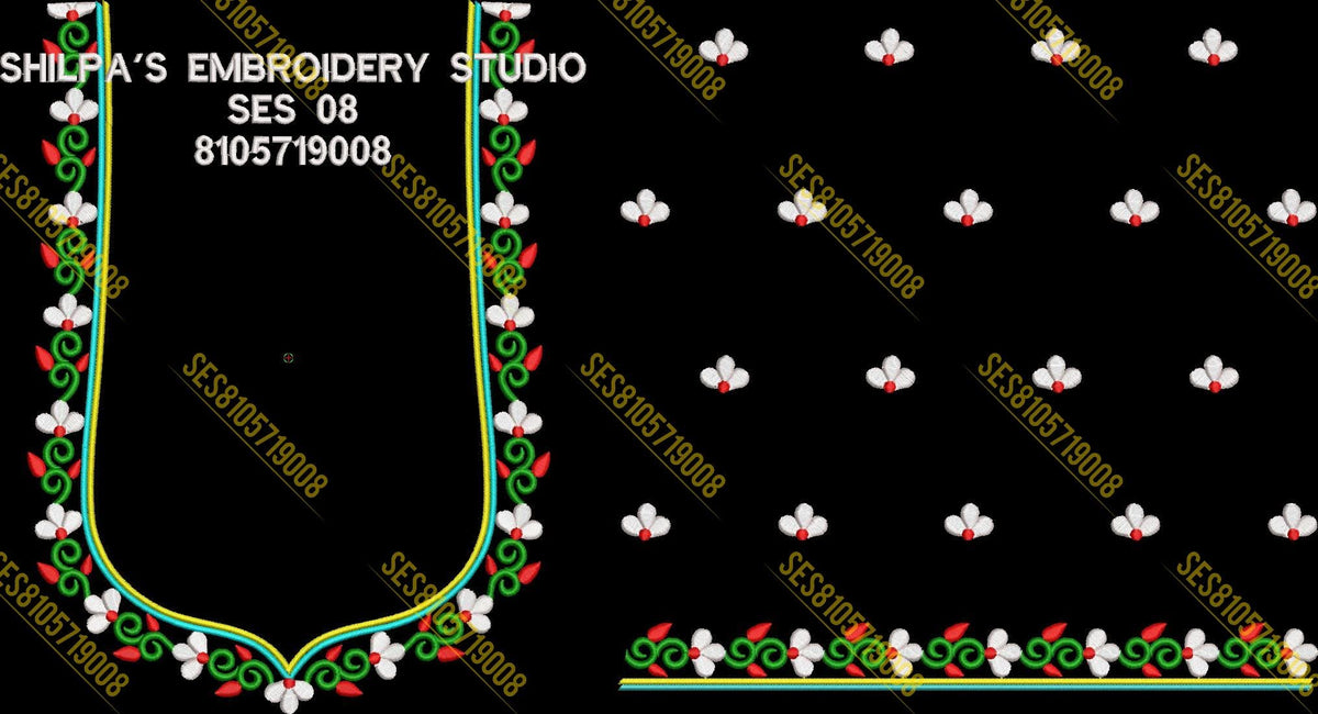 Embroidery Designs 1-100 Series