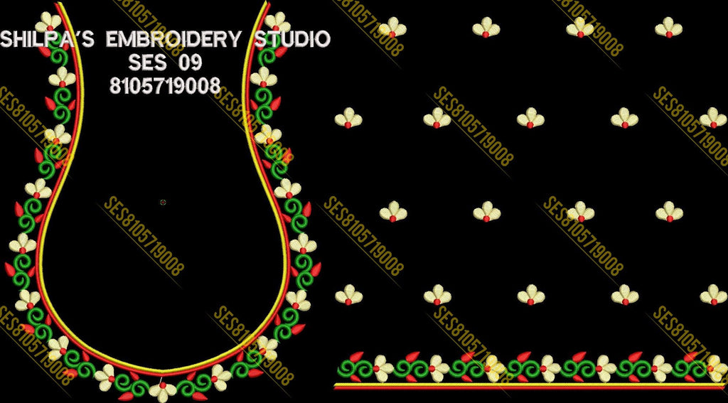 Embroidery Designs 1-100 Series