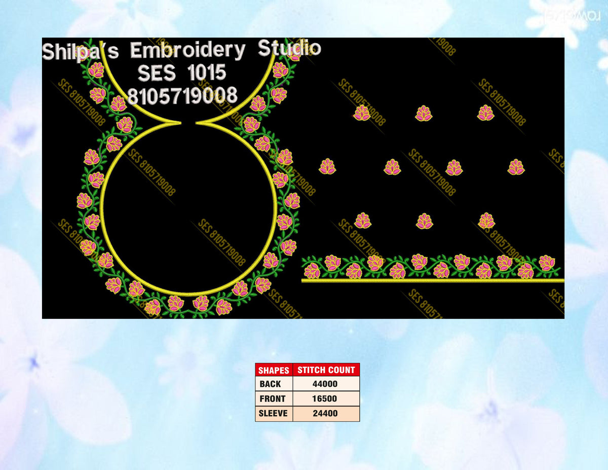 Embroidery Designs 1001-1100 Series
