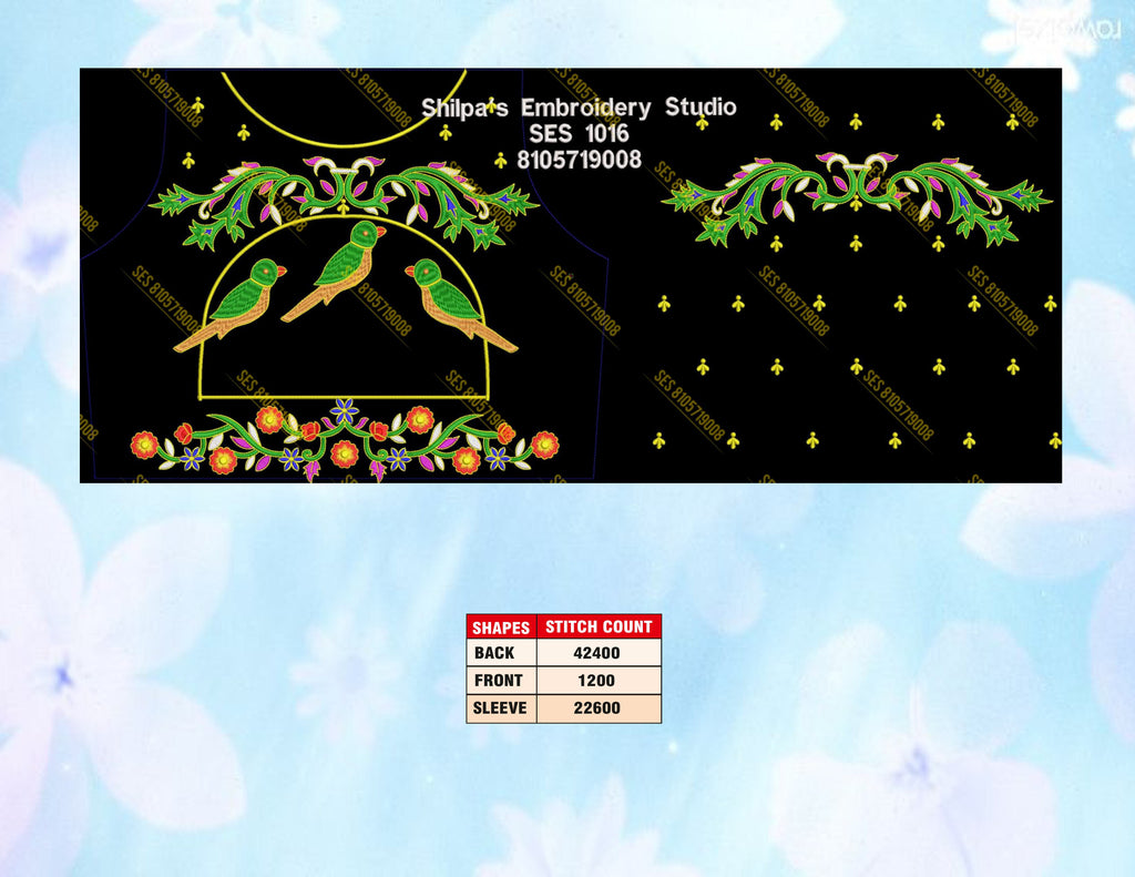 Embroidery Designs 1001-1100 Series