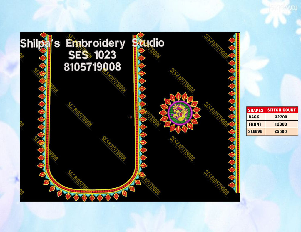 Embroidery Designs 1001-1100 Series