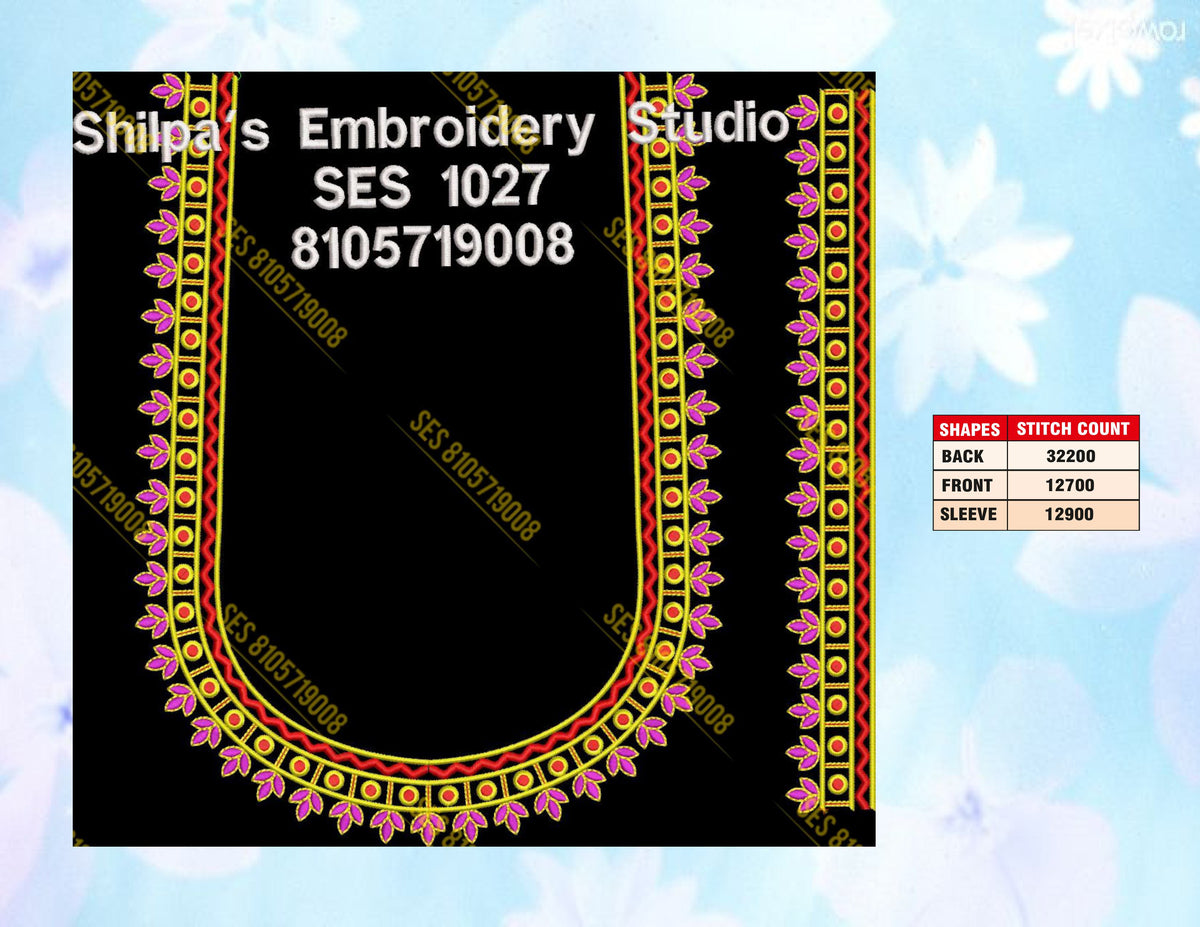 Embroidery Designs 1001-1100 Series