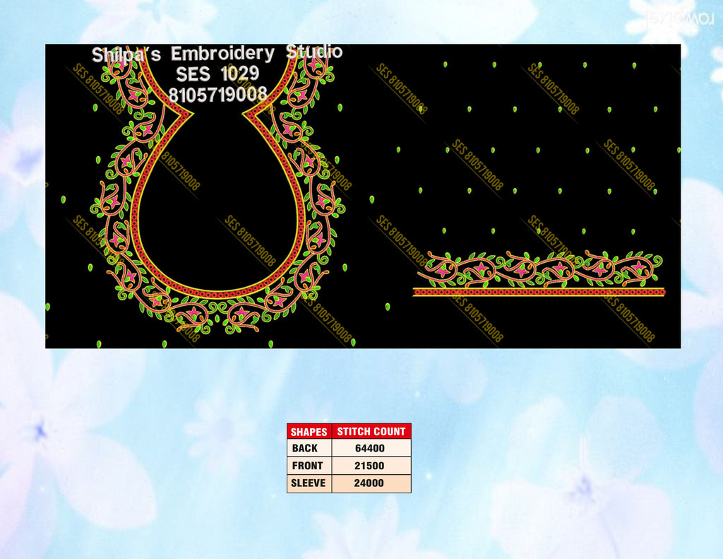 Embroidery Designs 1001-1100 Series
