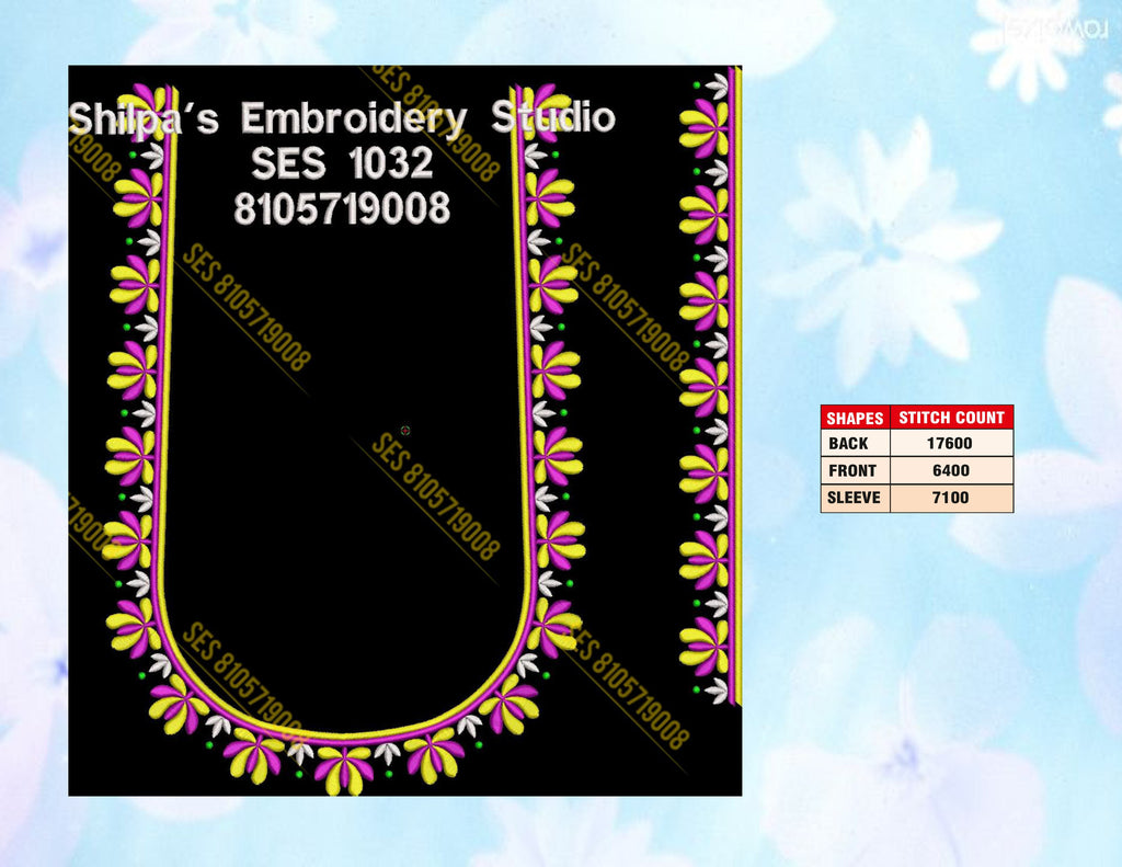 Embroidery Designs 1001-1100 Series