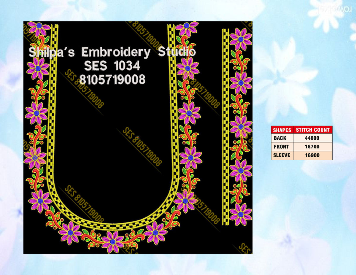 Embroidery Designs 1001-1100 Series