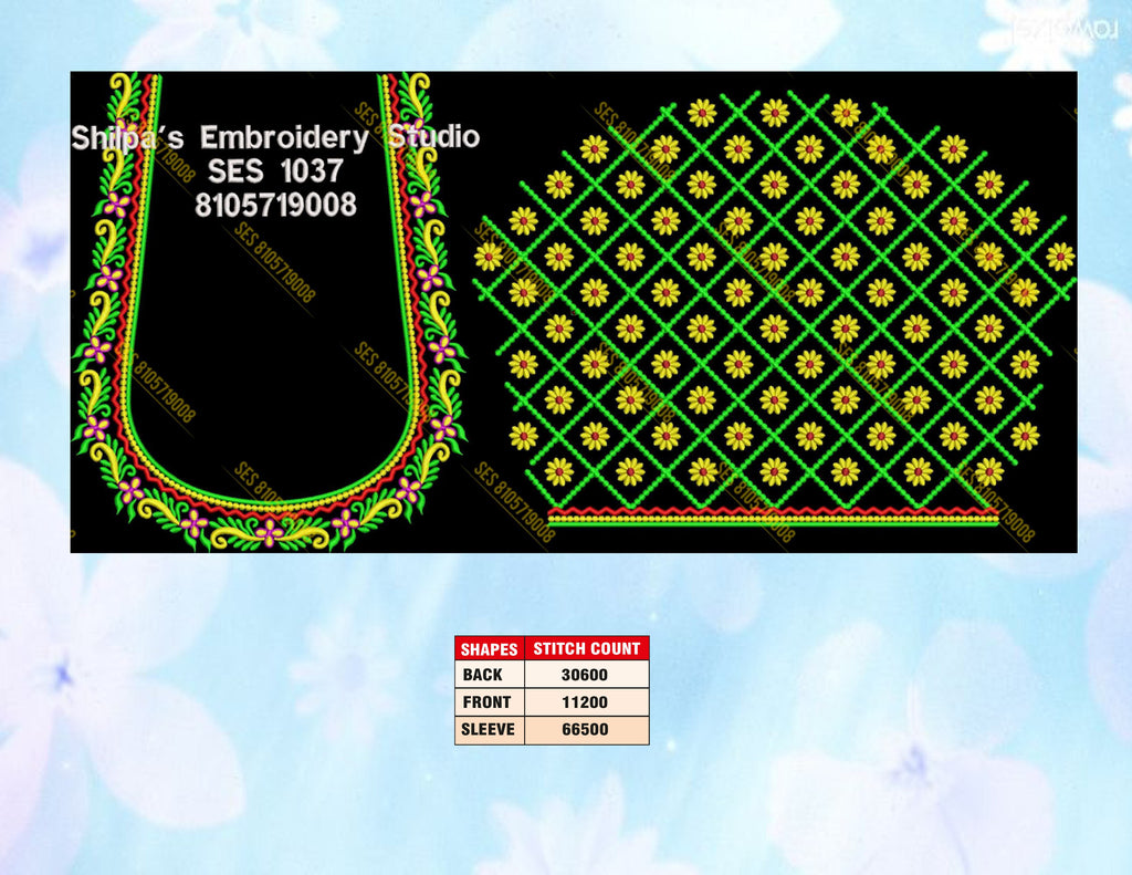 Embroidery Designs 1001-1100 Series