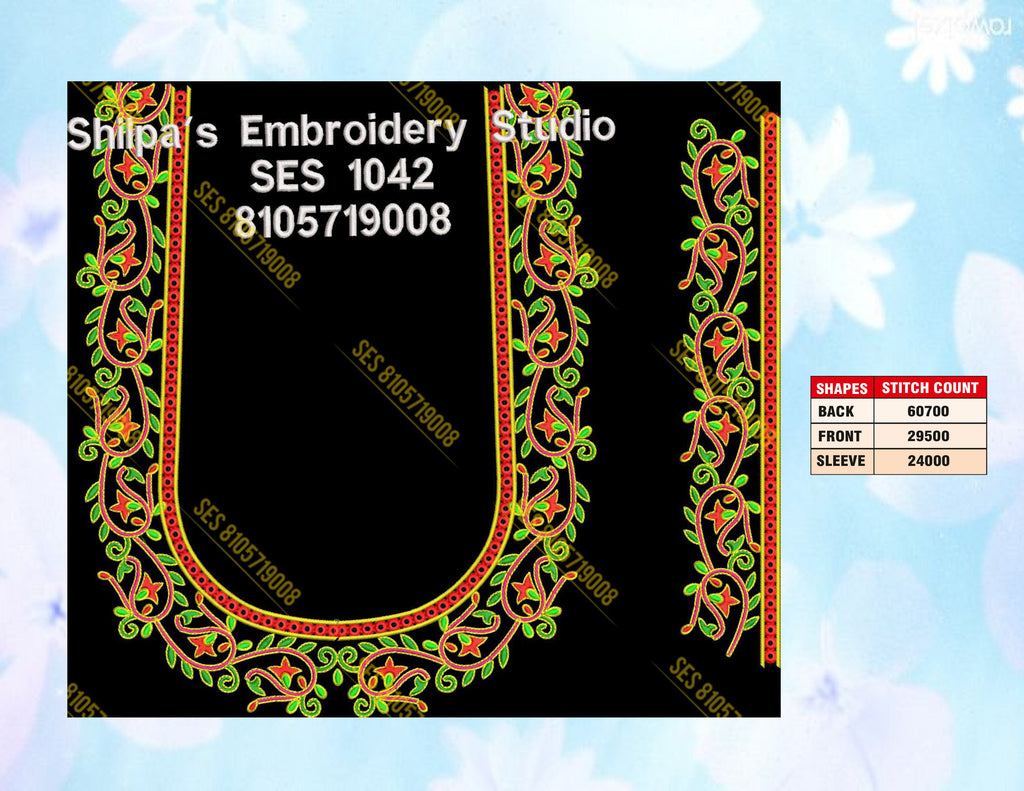 Embroidery Designs 1001-1100 Series