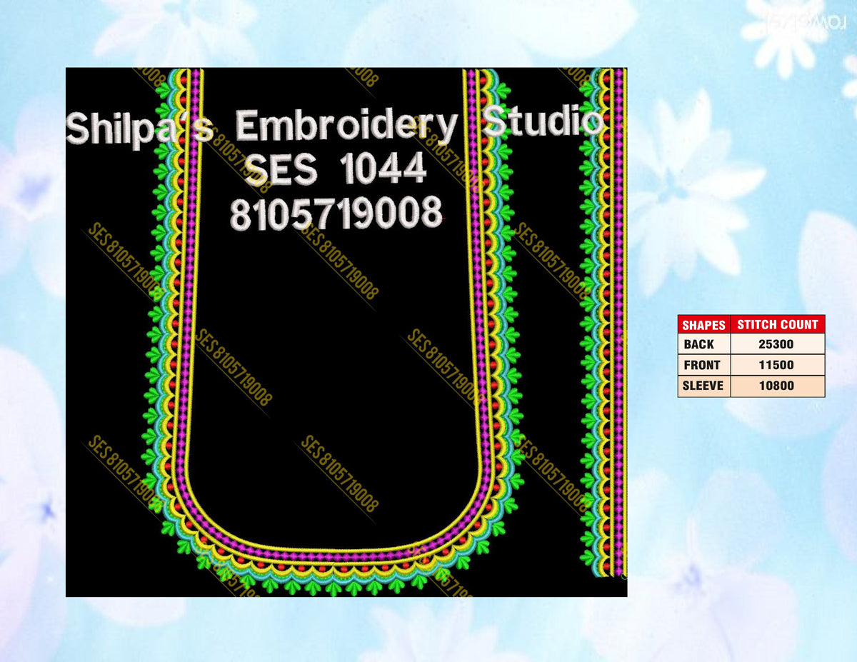 Embroidery Designs 1001-1100 Series