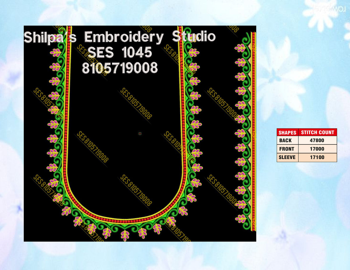 Embroidery Designs 1001-1100 Series