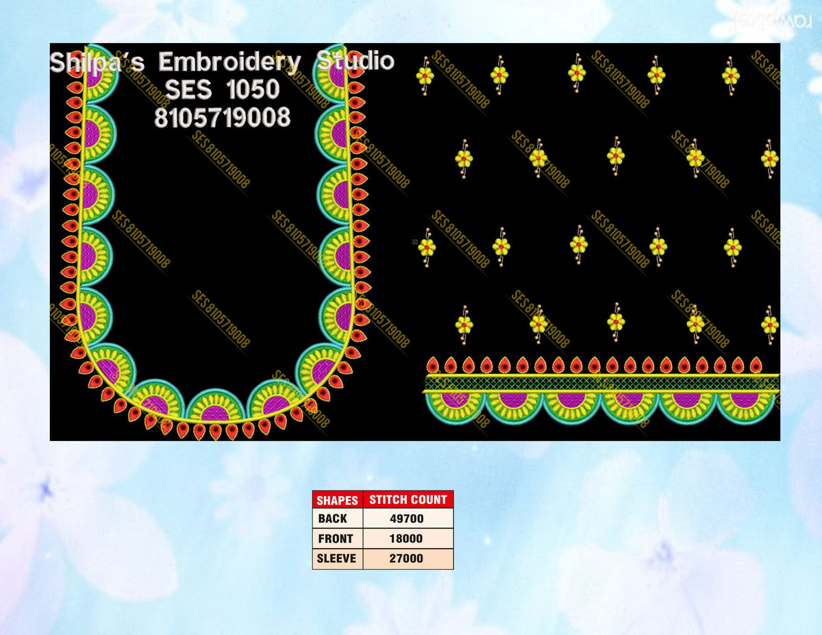 Embroidery Designs 1001-1100 Series