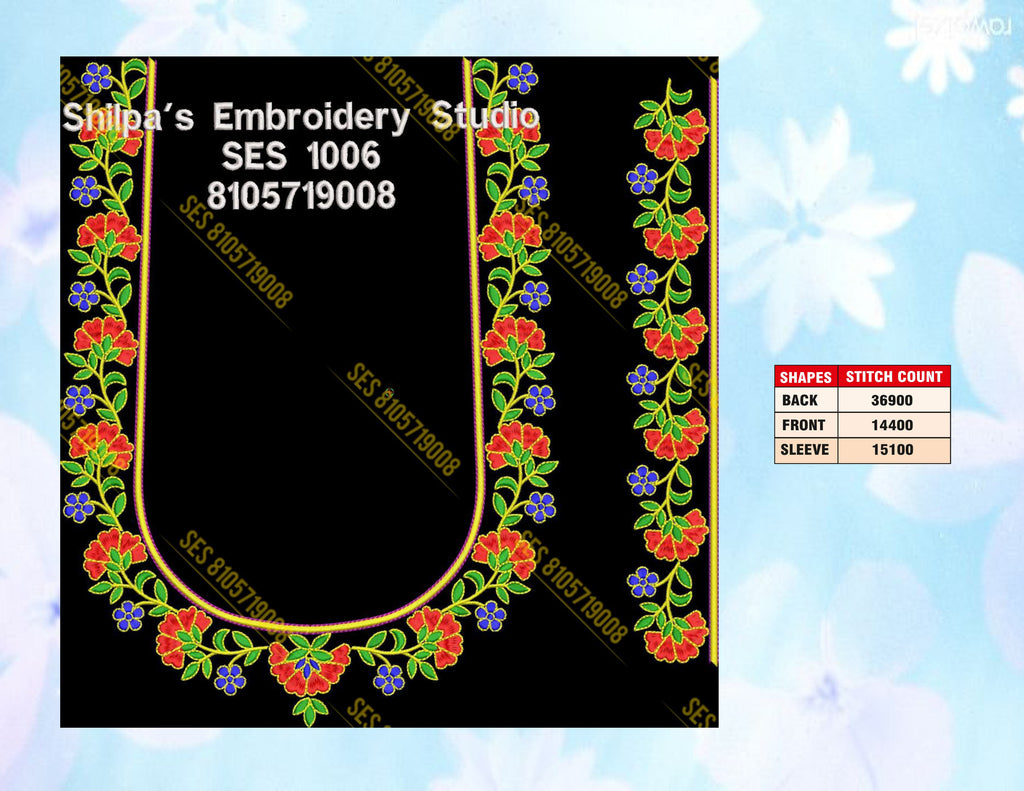 Embroidery Designs 1001-1100 Series