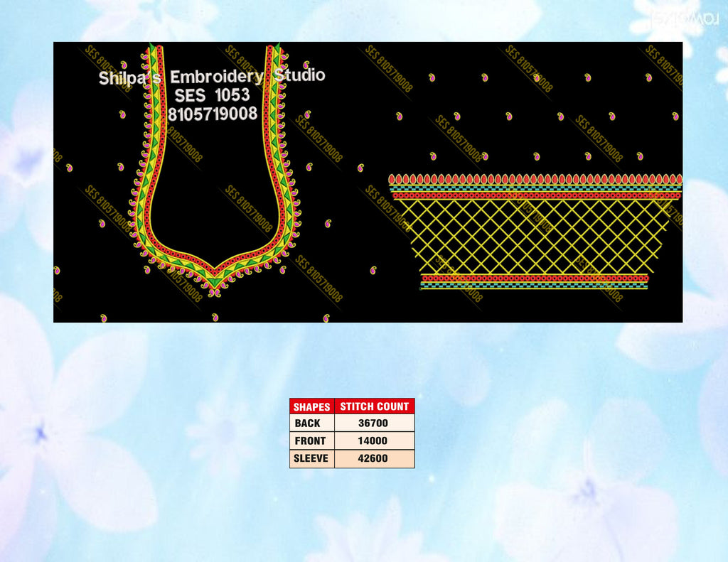 Embroidery Designs 1001-1100 Series