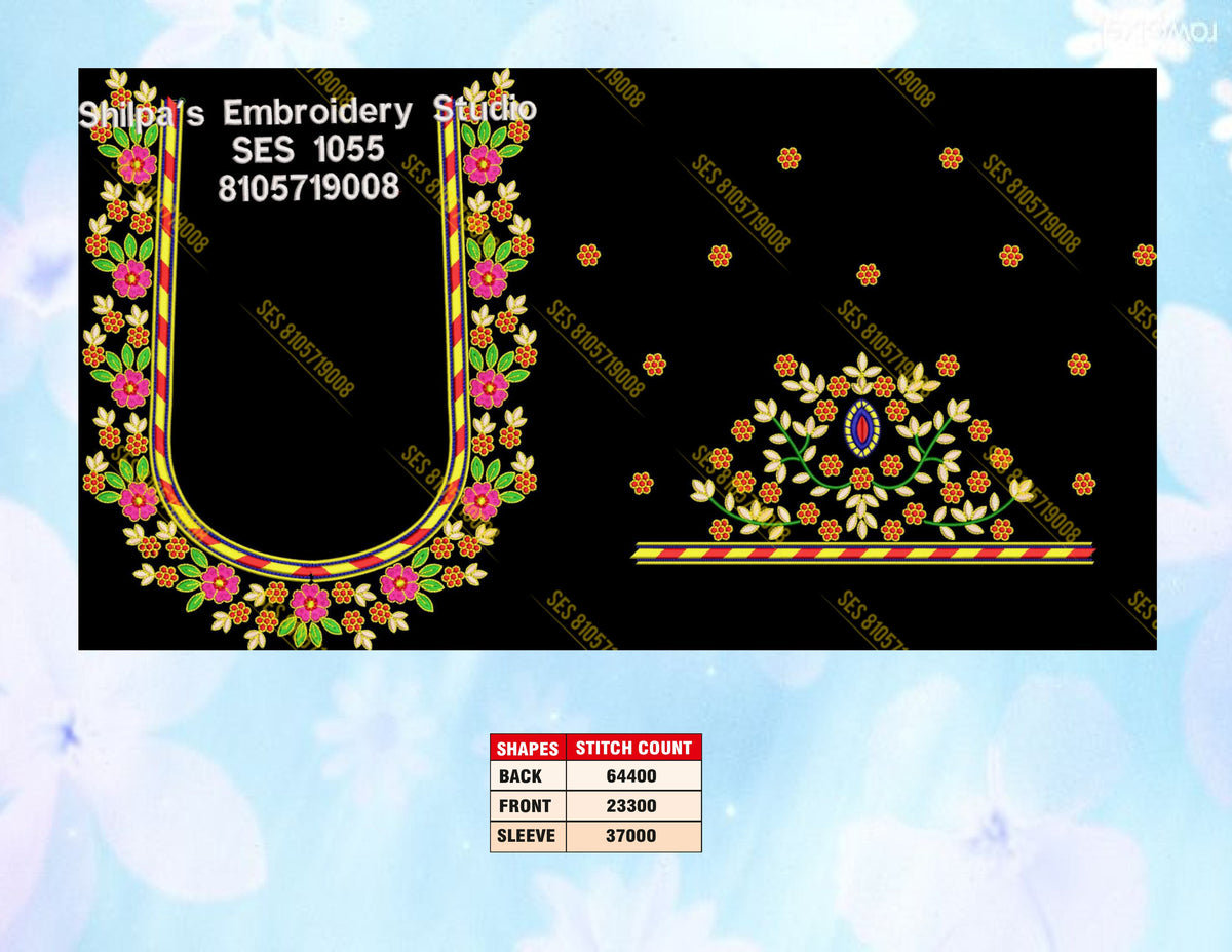 Embroidery Designs 1001-1100 Series