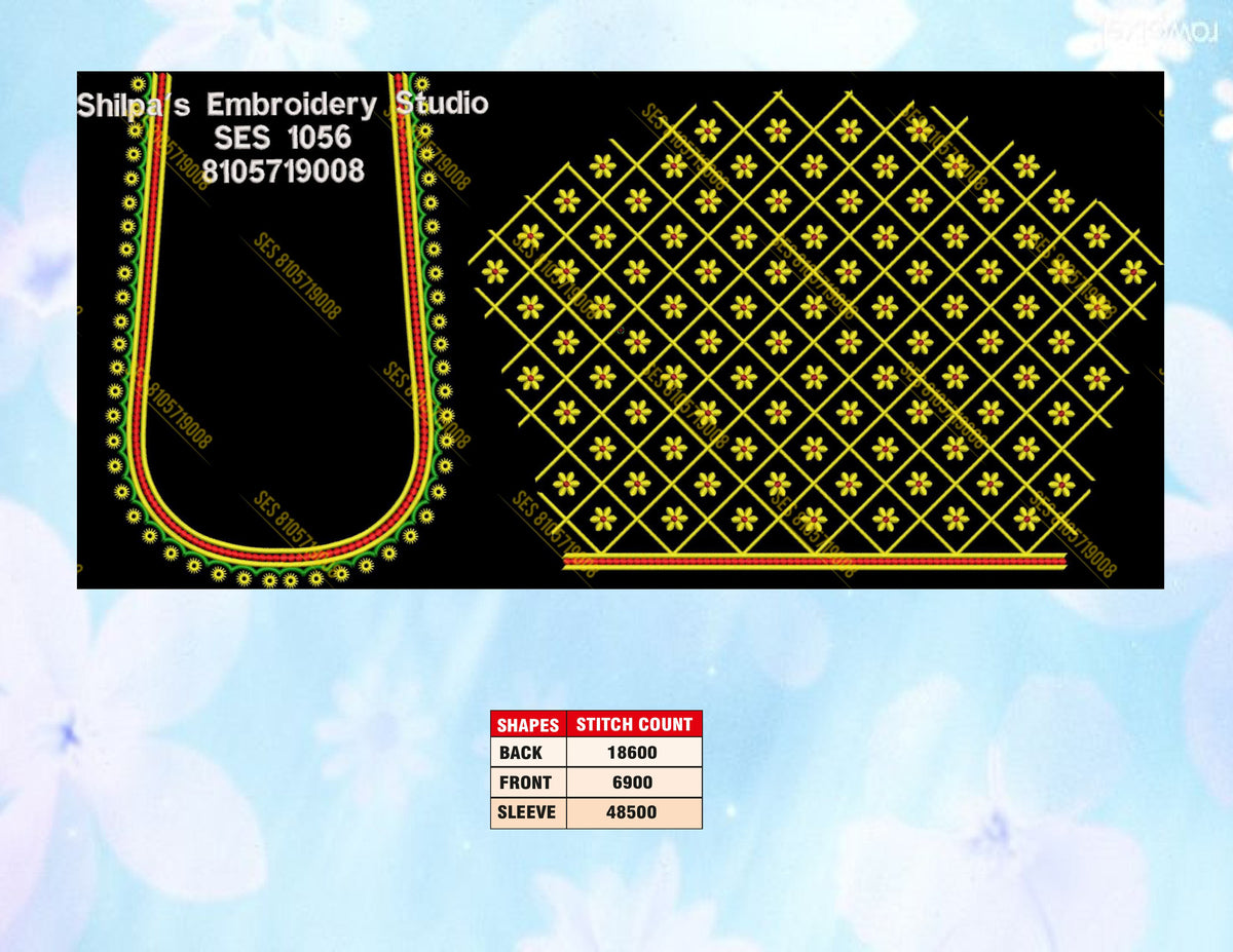 Embroidery Designs 1001-1100 Series