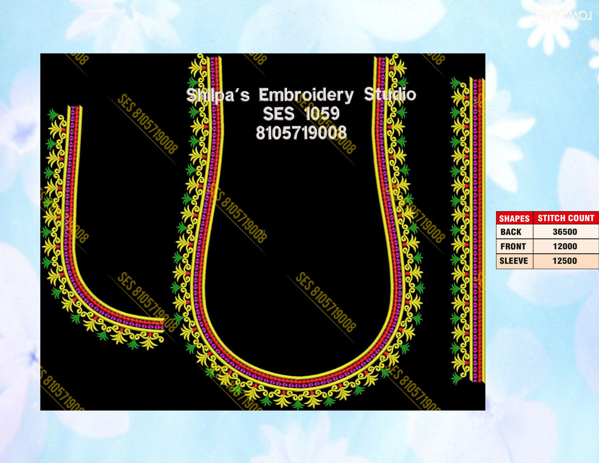 Embroidery Designs 1001-1100 Series