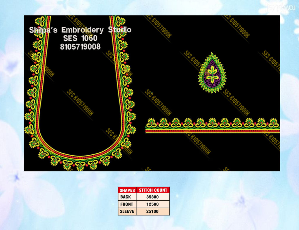 Embroidery Designs 1001-1100 Series