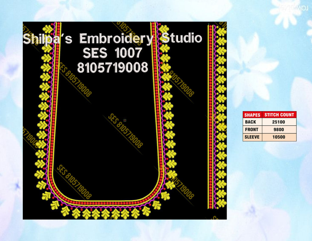 Embroidery Designs 1001-1100 Series
