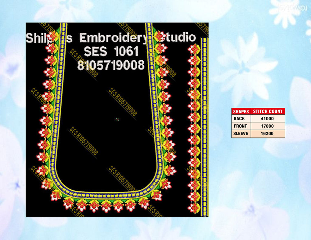 Embroidery Designs 1001-1100 Series