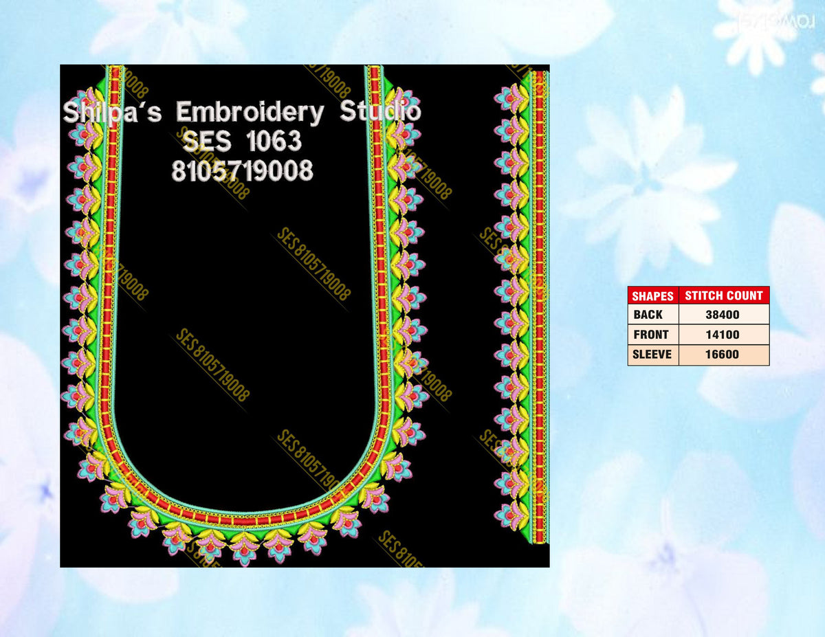 Embroidery Designs 1001-1100 Series