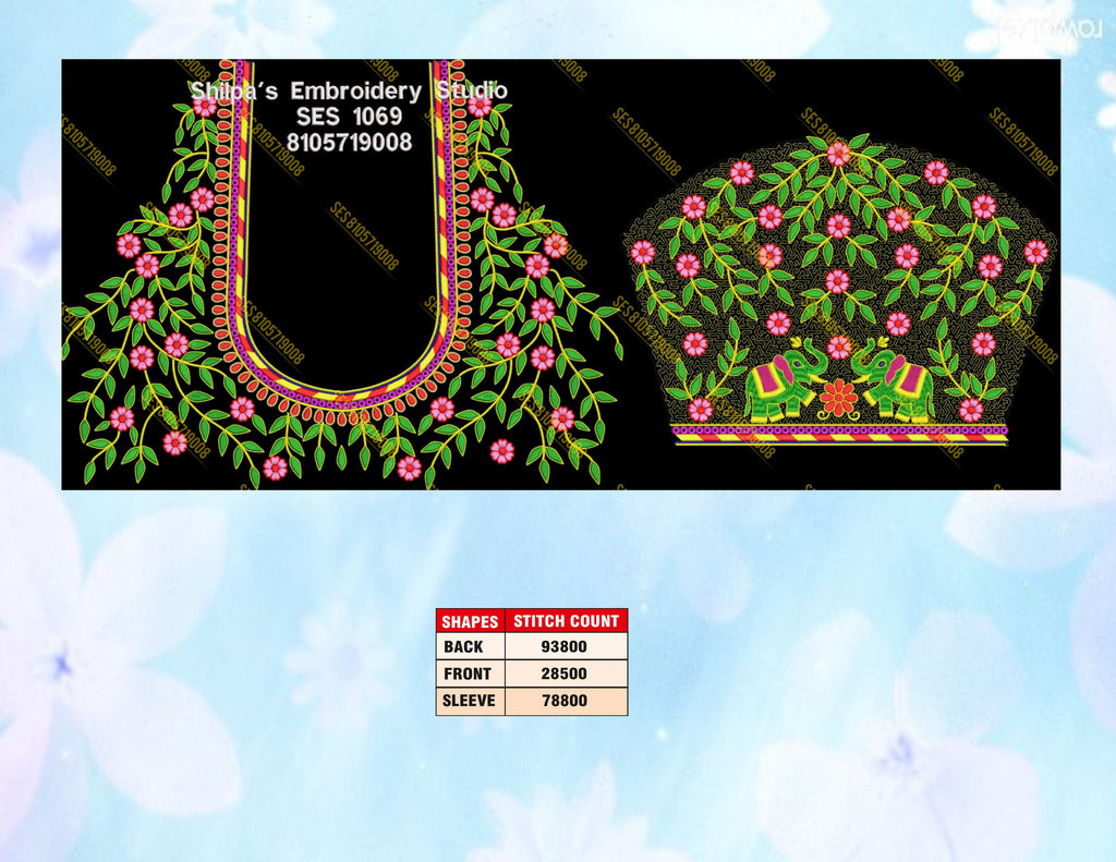 Embroidery Designs 1001-1100 Series