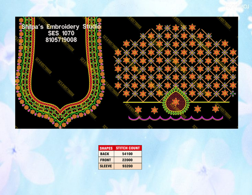 Embroidery Designs 1001-1100 Series
