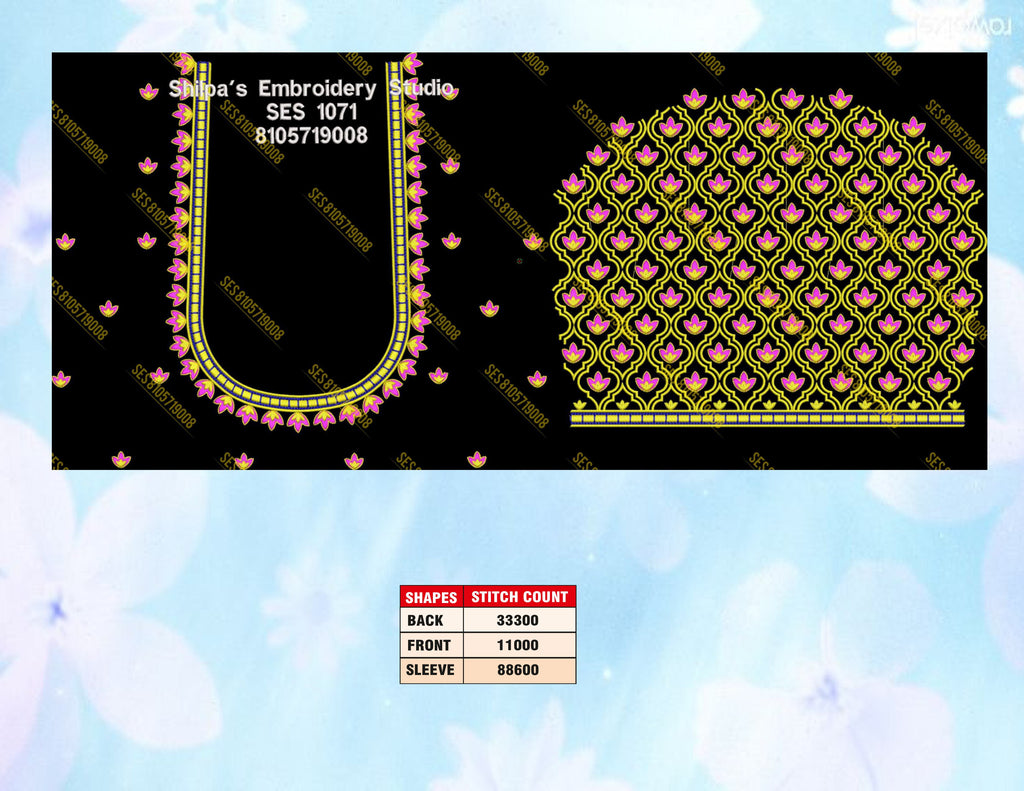 Embroidery Designs 1001-1100 Series