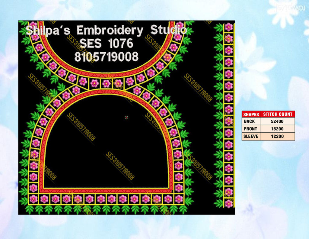 Embroidery Designs 1001-1100 Series