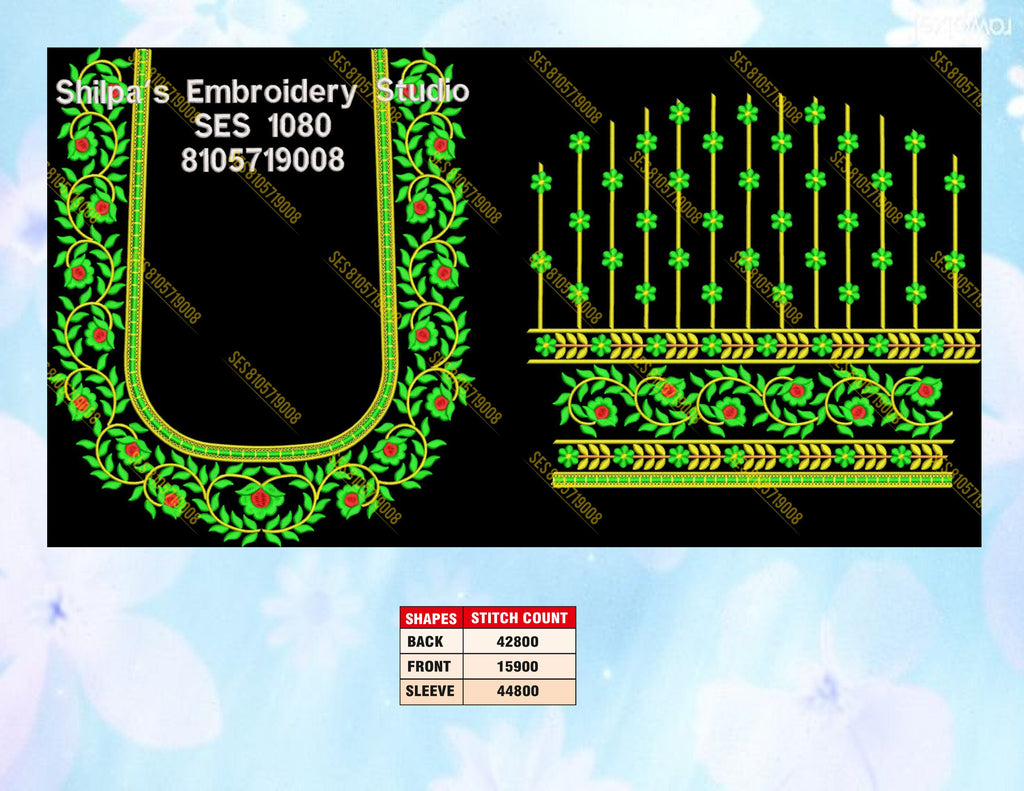 Embroidery Designs 1001-1100 Series