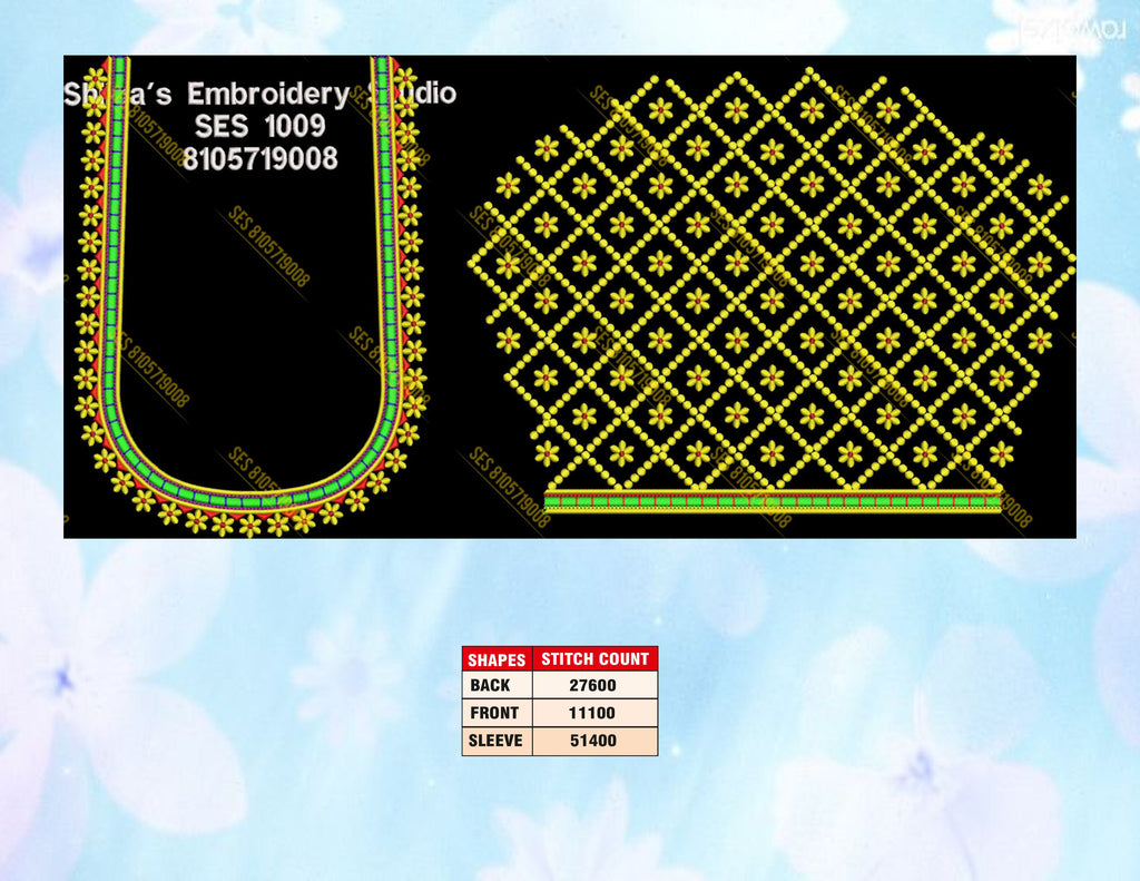 Embroidery Designs 1001-1100 Series