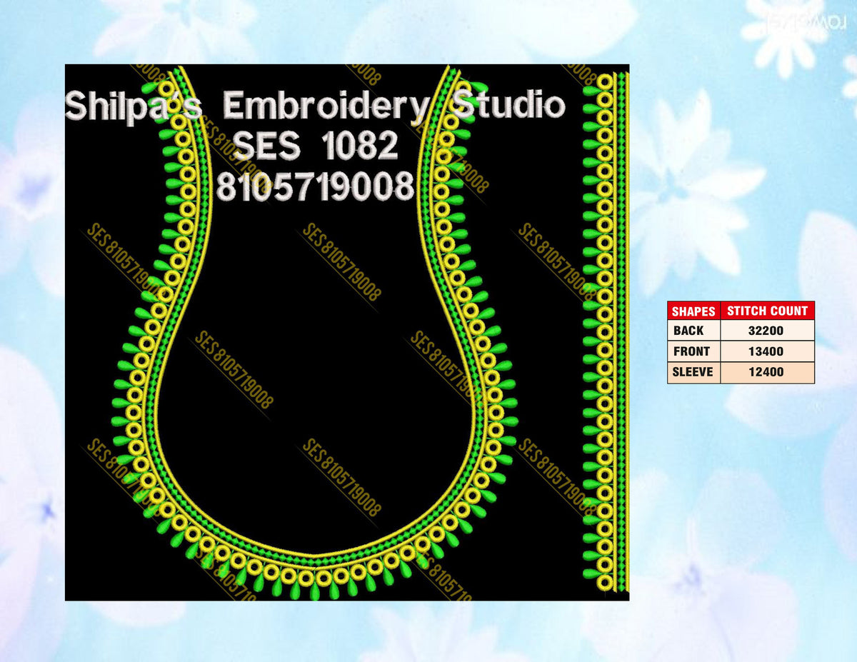 Embroidery Designs 1001-1100 Series