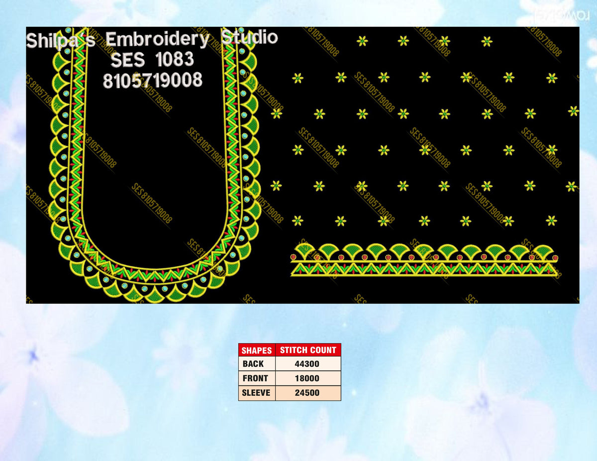 Embroidery Designs 1001-1100 Series