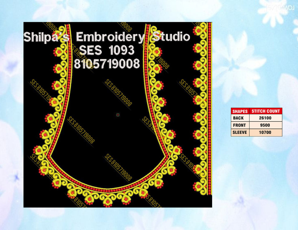 Embroidery Designs 1001-1100 Series