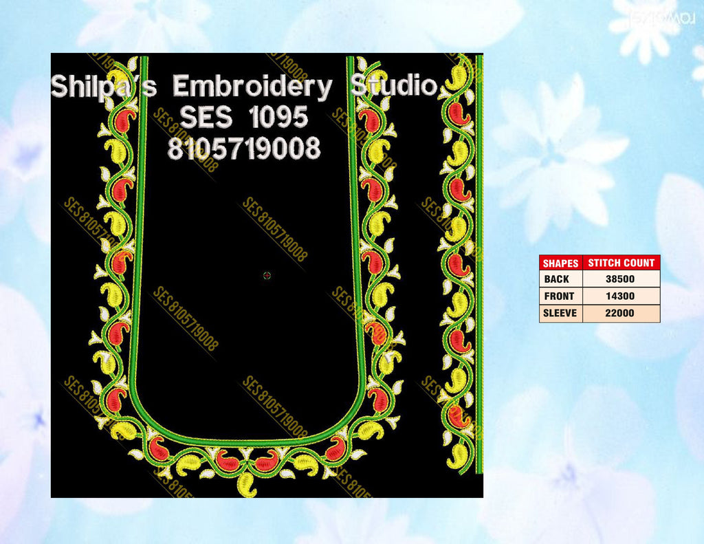 Embroidery Designs 1001-1100 Series