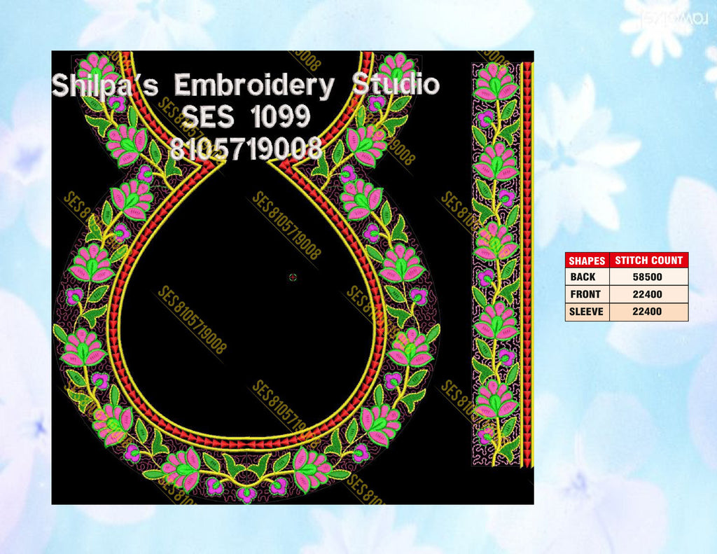 Embroidery Designs 1001-1100 Series