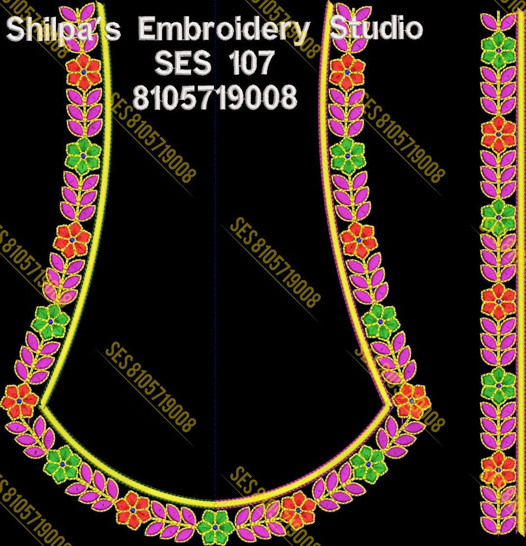 Embroidery Designs 101-200 Series