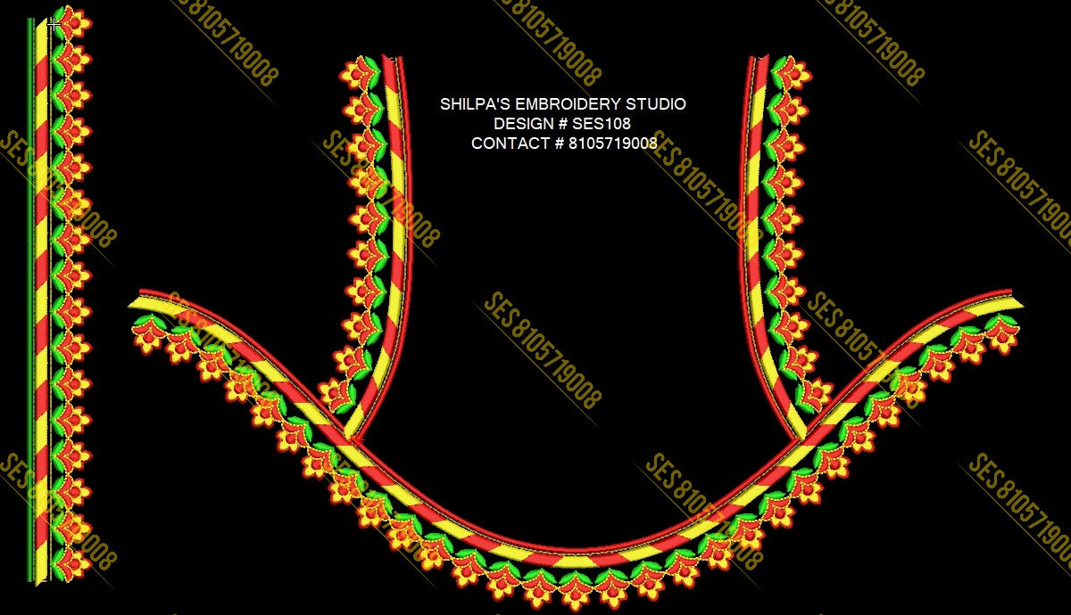 Embroidery Designs 101-200 Series