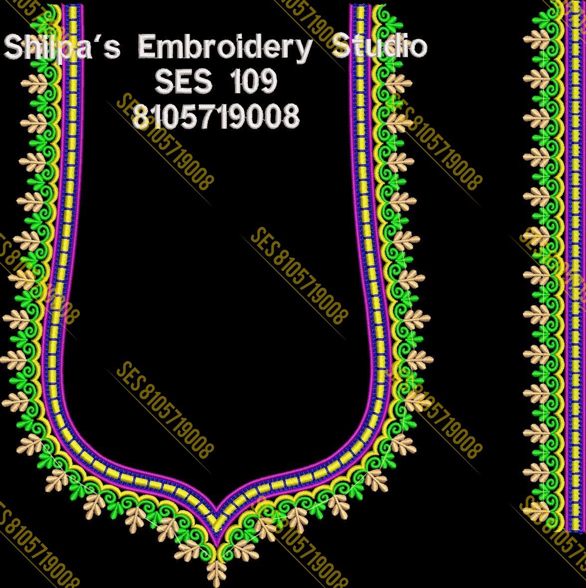 Embroidery Designs 101-200 Series