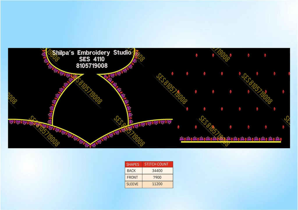 Embroidery Designs 4101-4200 Series