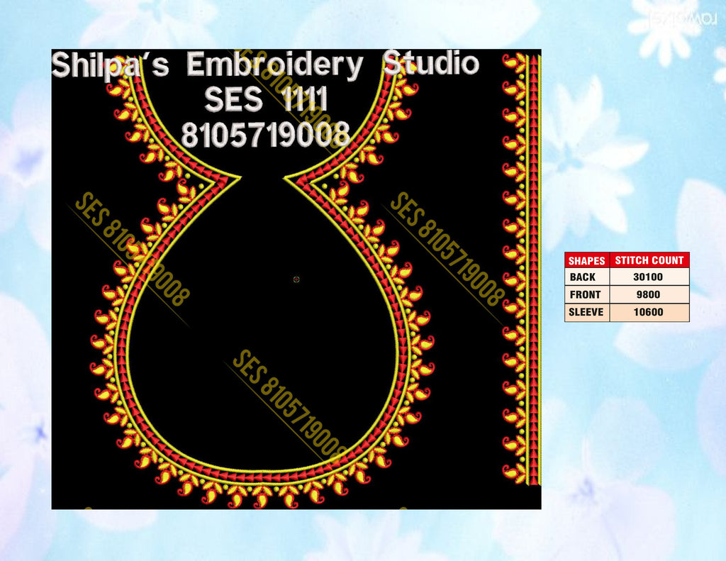 Embroidery Designs 1101-1200 Series