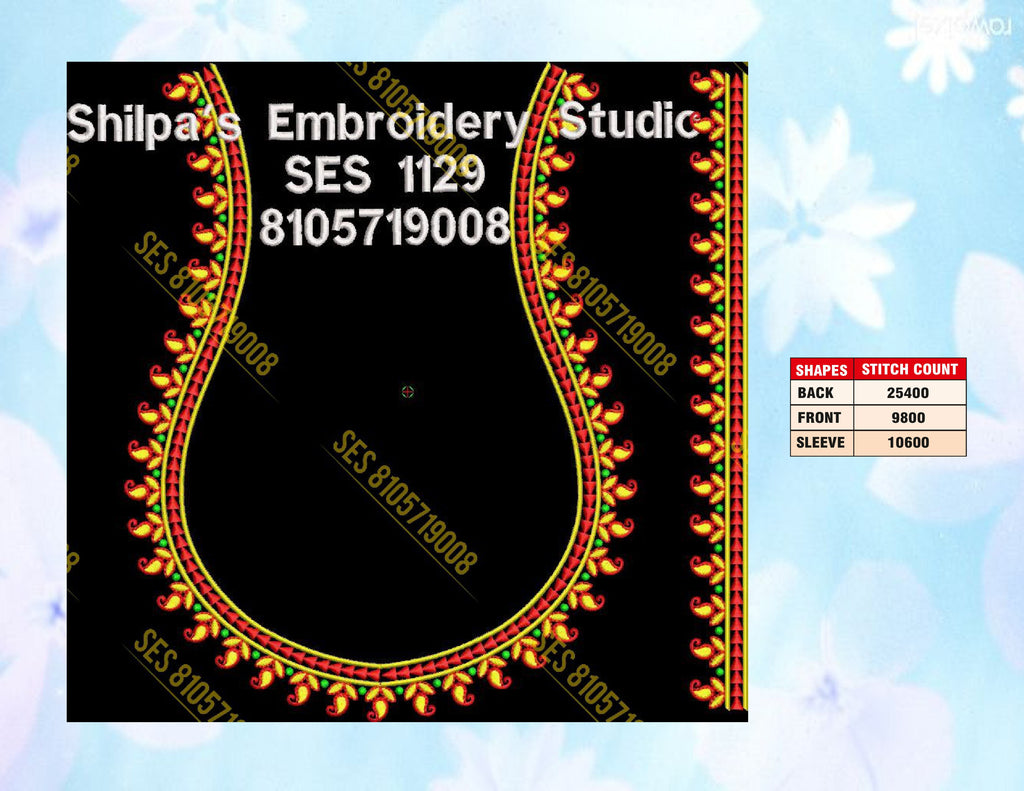 Embroidery Designs 1101-1200 Series