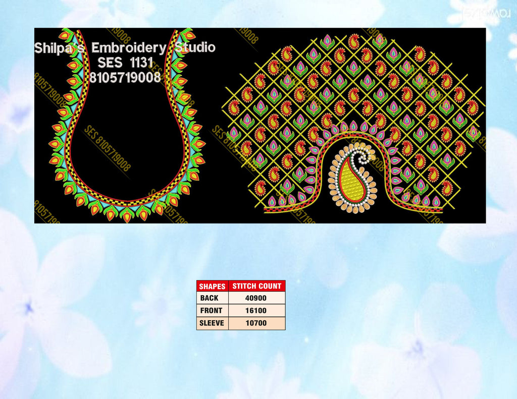 Embroidery Designs 1101-1200 Series