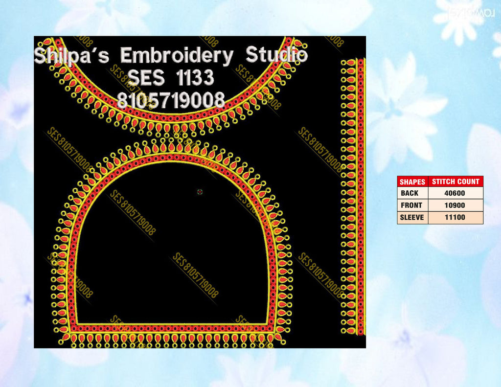 Embroidery Designs 1101-1200 Series