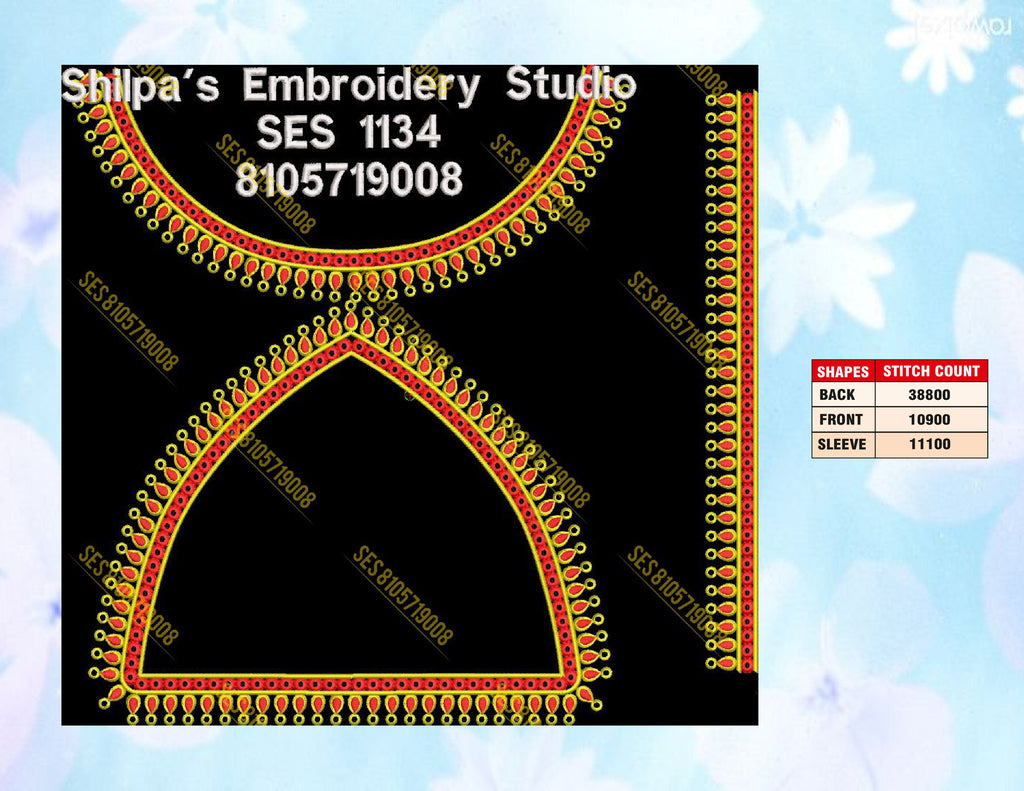 Embroidery Designs 1101-1200 Series