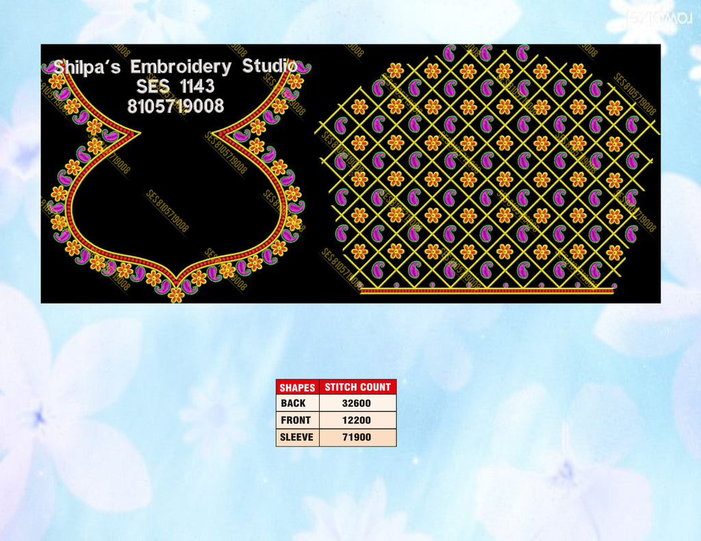 Embroidery Designs 1101-1200 Series