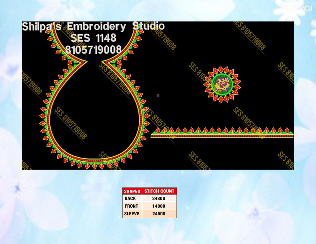 Embroidery Designs 1101-1200 Series