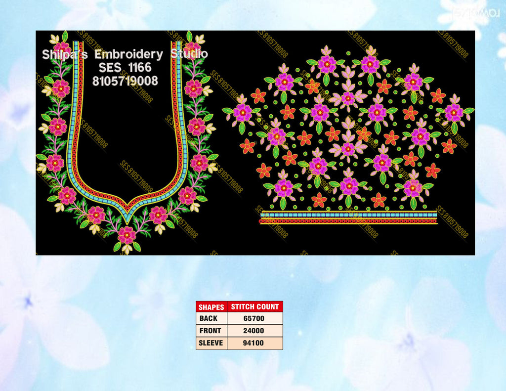 Embroidery Designs 1101-1200 Series