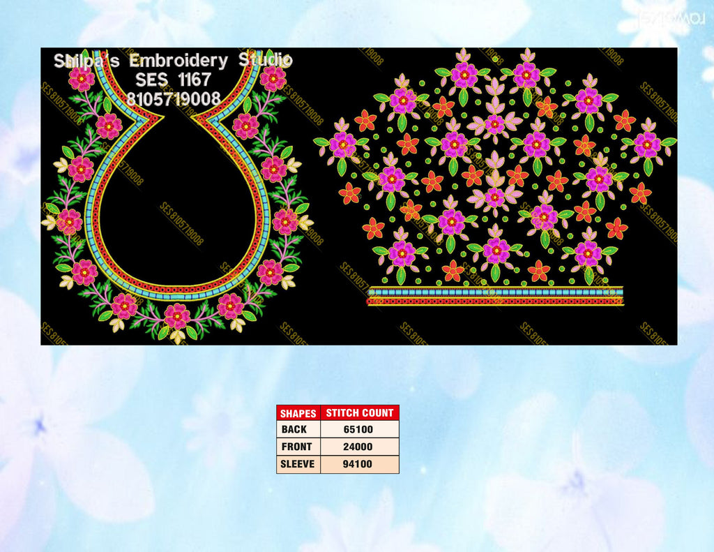 Embroidery Designs 1101-1200 Series