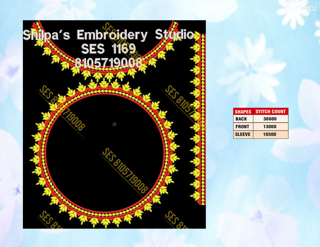 Embroidery Designs 1101-1200 Series