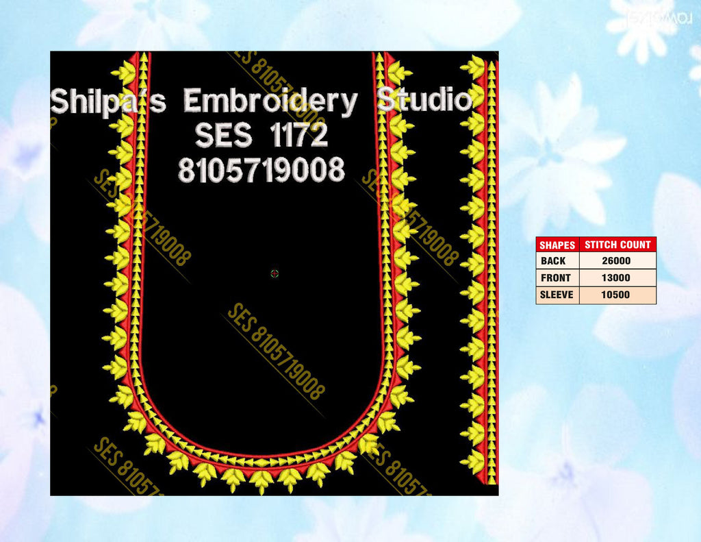 Embroidery Designs 1101-1200 Series